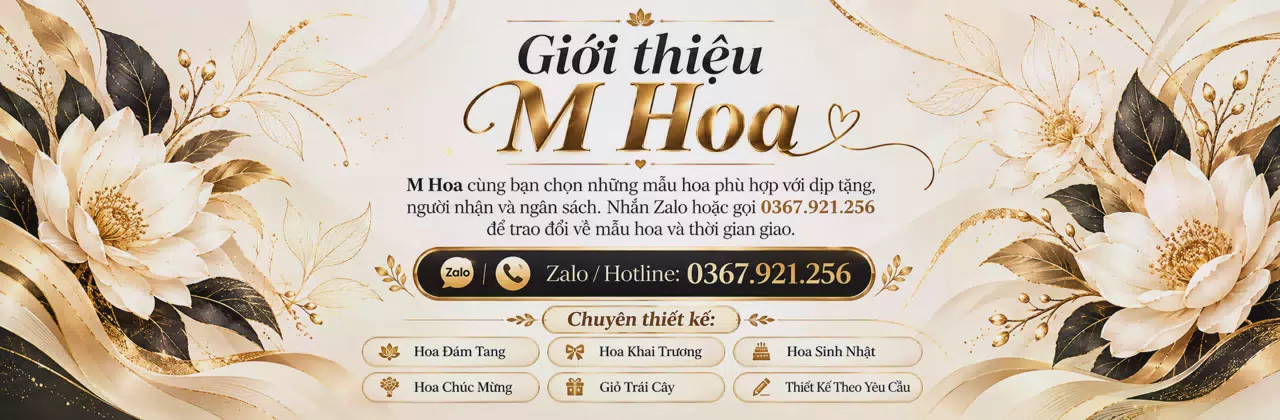 Ảnh bìa Shop hoa tươi Xã Thần Khê Hưng Yên - Thêm sắc hoa cho ngày vui